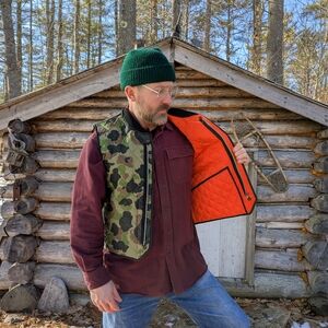 Carter's Reversible Camo and Orange Vest